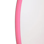 HOUSEVITAMIN RONDE WANDSPIEGEL METAAL ROZE Ø40 CM