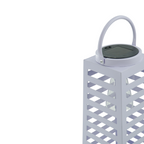 HOUSEVITAMIN SOLAR LANTAARN METAAL LILA 32,5 CM