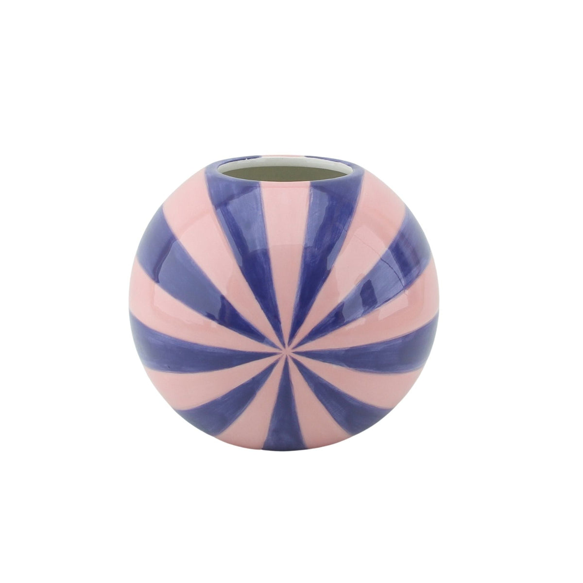 HOUSEVITAMIN VAAS SWIRL DOLOMIET ROZE/BLAUW 13,5 CM