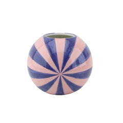 HOUSEVITAMIN VAAS SWIRL DOLOMIET ROZE/BLAUW 13,5 CM