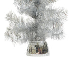 HOUSEVITAMIN DECORATIEVE KERSTBOOM LED POLYSTYREEN ZILVER 50 CM