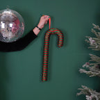 HOUSEVITAMIN DECORATIEVE ZUURSTOK FOAM GROEN/ROOD 52 CM