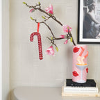 HOUSEVITAMIN DECORATIEVE ZUURSTOK FOAM ROOD 21 CM