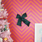 HOUSEVITAMIN DECORATIEVE STRIK STOF GROEN 32 X 40 CM