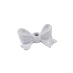 HOUSEVITAMIN KANDELAAR BOW KERAMIEK LILA 18 CM