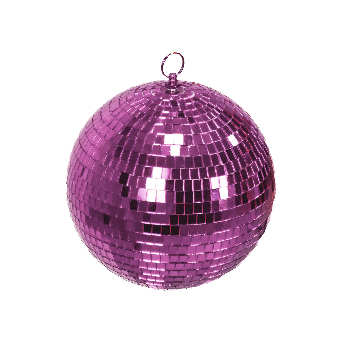 HOUSEVITAMIN KERSTHANGER DISCOBAL FOAM/GLAS ROZE 20 CM