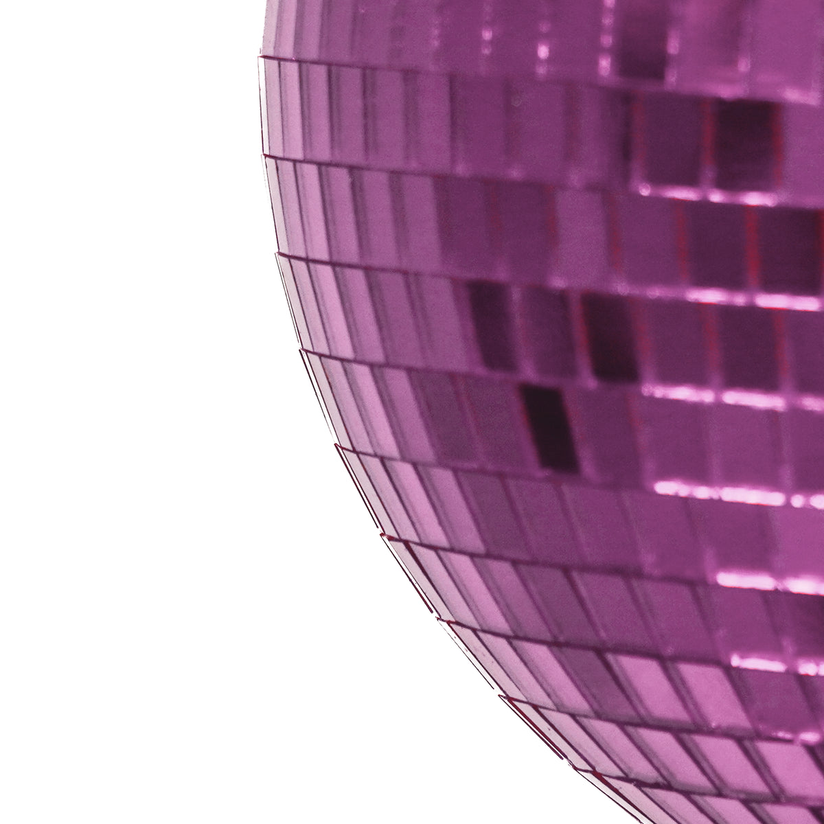 HOUSEVITAMIN KERSTHANGER DISCOBAL FOAM/GLAS ROZE 20 CM