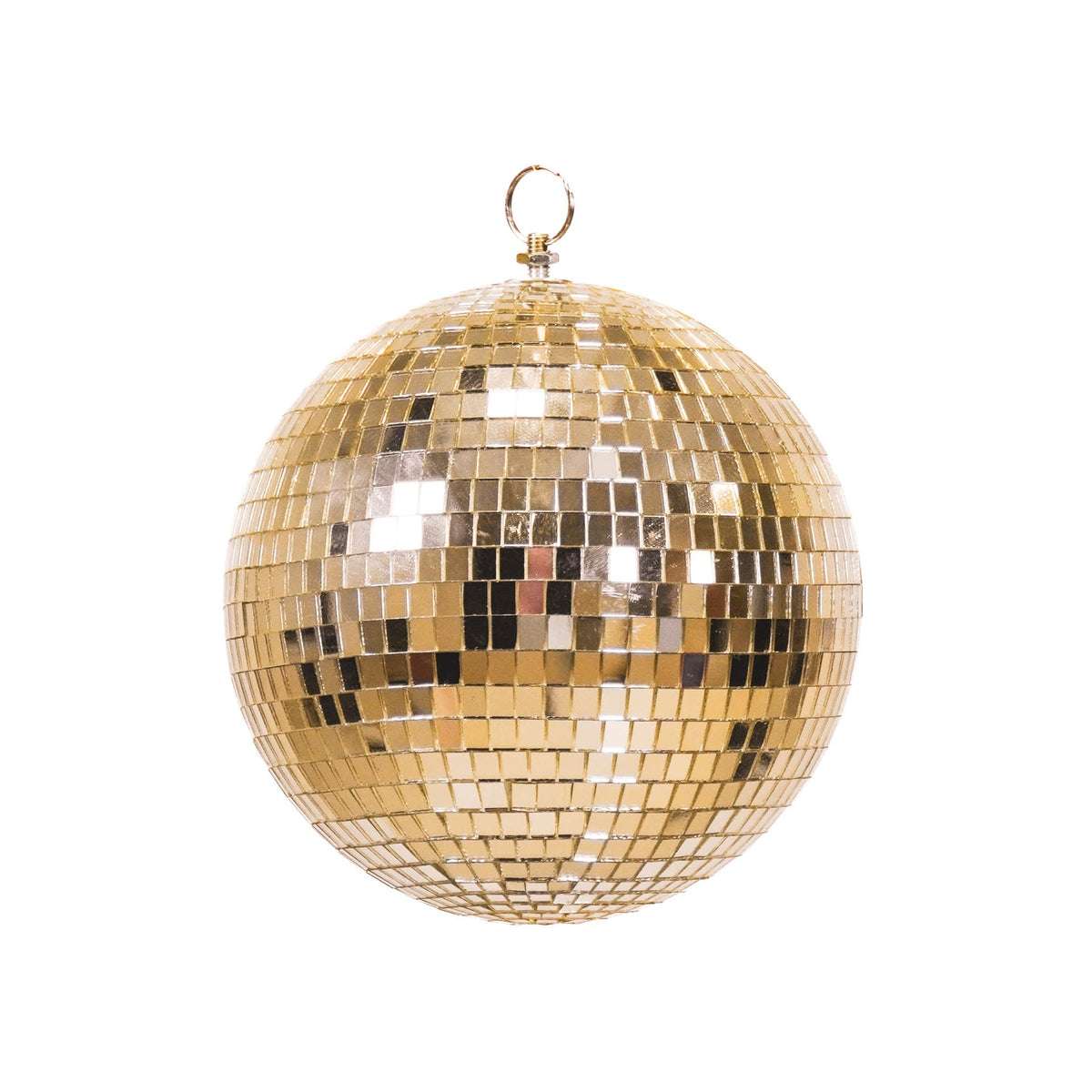 HOUSEVITAMIN KERSTHANGER DISCOBAL FOAM/GLAS GOUD 20 CM