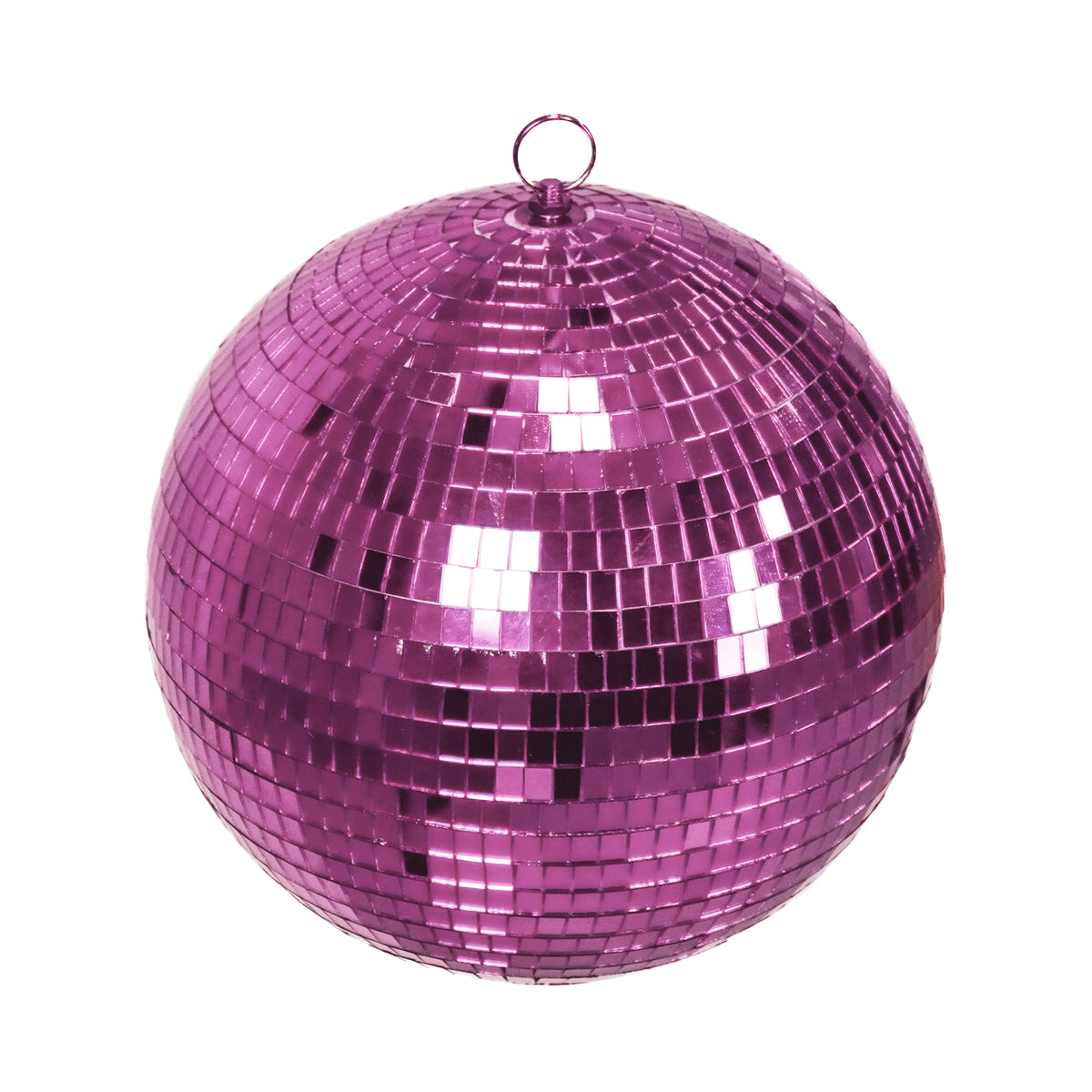HOUSEVITAMIN KERSTHANGER DISCOBAL FOAM/GLAS ROZE 30 CM