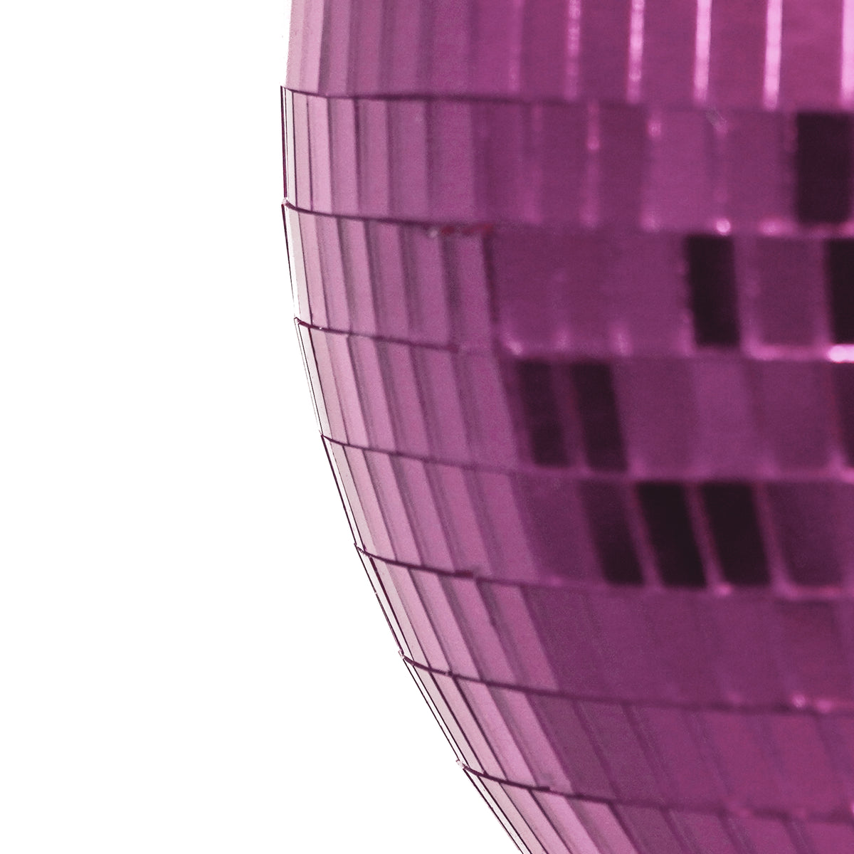 HOUSEVITAMIN KERSTHANGER DISCOBAL FOAM/GLAS ROZE 30 CM
