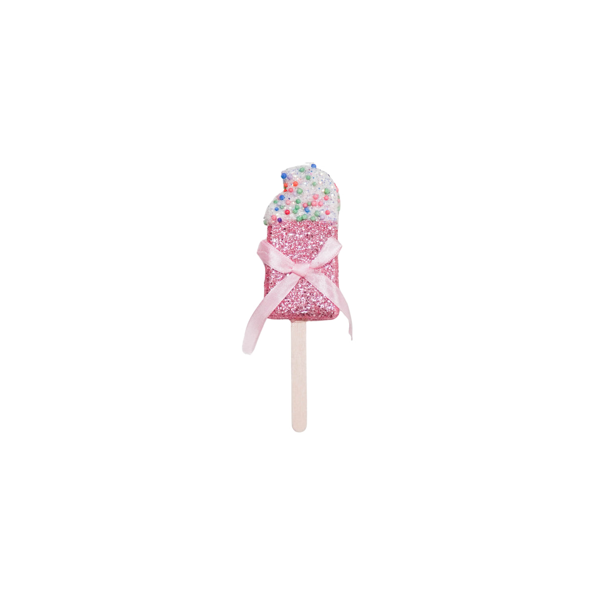 HOUSEVITAMIN KERSTHANGER IJSJE FOAM ROZE 16 CM