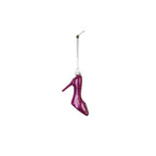 HOUSEVITAMIN KERSTHANGER HIGH HEEL GLAS ROZE 8,5 CM