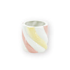 HOUSEVITAMIN BLOEMPOT MARSHMALLOW DOLOMIET ROZE/GEEL 13 CM