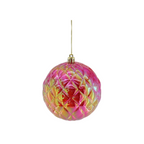 HOUSEVITAMIN KERSTBAL KUNSTSTOF ROOD 15 CM