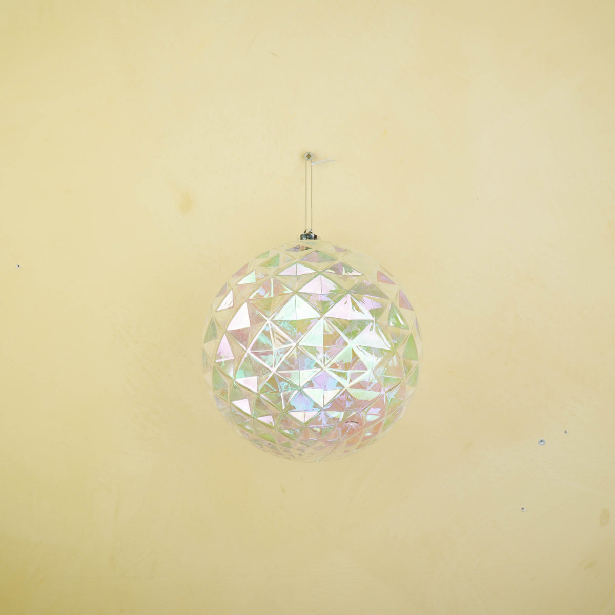 HOUSEVITAMIN KERSTBAL KUNSTSTOF IRIDESCENT 20 CM