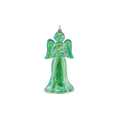 HOUSEVITAMIN DECORATIEVE ENGEL KUNSTSTOF GROEN 11 CM