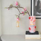 HOUSEVITAMIN DECORATIEF ENGELORNAMENT KUNSTSTOF GEEL 11 CM