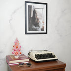 HOUSEVITAMIN DECORATIEVE KERSTBOOM SISAL/KUNSTSTOF ROZE 23 CM