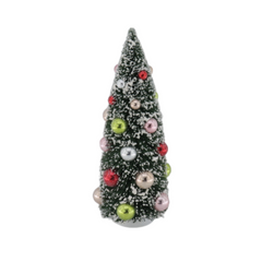 HOUSEVITAMIN DECORATIEVE KUNSTKERSTBOOM GROEN/MULTICOLOR 30 CM