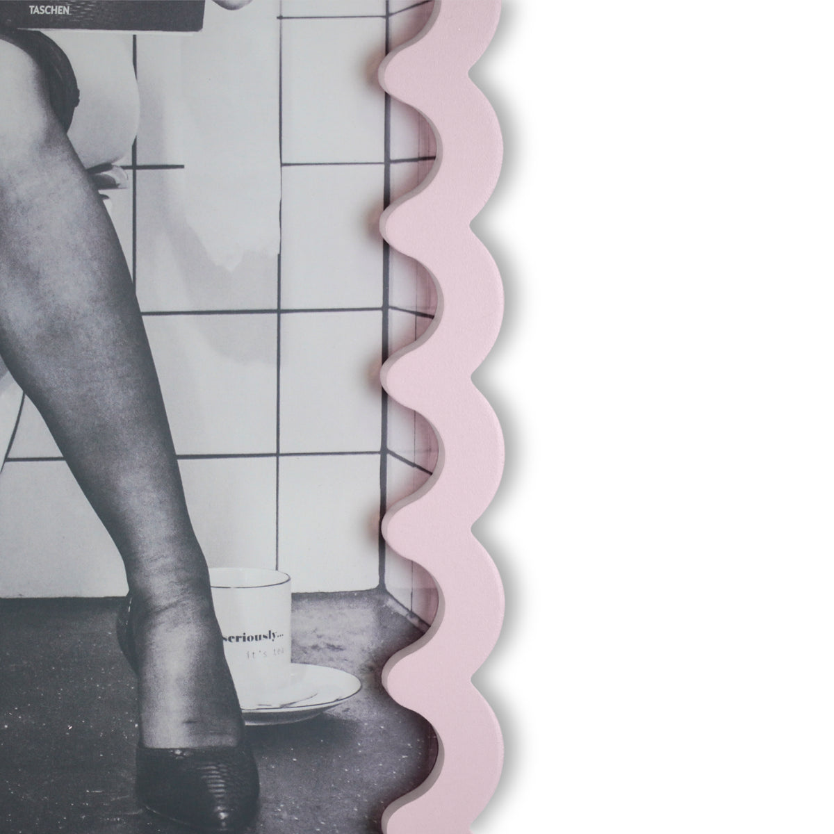 HOUSEVITAMIN FOTOLIJST WAVEY MDF LICHTROZE 24 × 33 CM