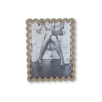 HOUSEVITAMIN FOTOLIJST WAVEY MDF TAUPE 33 × 43 CM