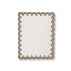 HOUSEVITAMIN WANDSPIEGEL WAVEY MDF TAUPE 33 × 43 CM