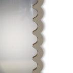 HOUSEVITAMIN WANDSPIEGEL WAVEY MDF TAUPE 33 × 43 CM