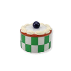 HOUSEVITAMIN VOORRAADPOT TARTLET MOCHA GROEN 9 CM