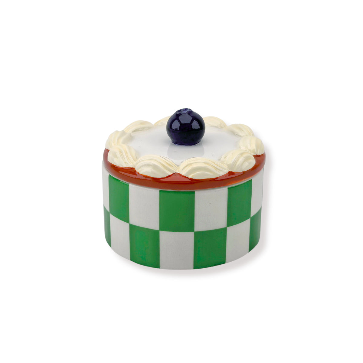 HOUSEVITAMIN VOORRAADPOT TARTLET MOCHA GROEN 9 CM