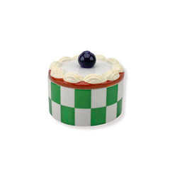 HOUSEVITAMIN VOORRAADPOT TARTLET MOCHA GROEN 9 CM