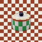 HOUSEVITAMIN VOORRAADPOT TARTLET MOCHA GROEN 9 CM