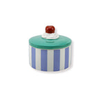 HOUSEVITAMIN VOORRAADPOT TARTLET CHERRY BLAUW/PAARS 9 CM