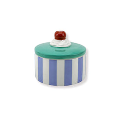 HOUSEVITAMIN VOORRAADPOT TARTLET CHERRY BLAUW/PAARS 9 CM