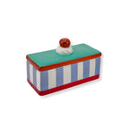 HOUSEVITAMIN VOORRAADPOT TOMPOUCHE DOLOMIET BLAUW/PAARS 14 CM