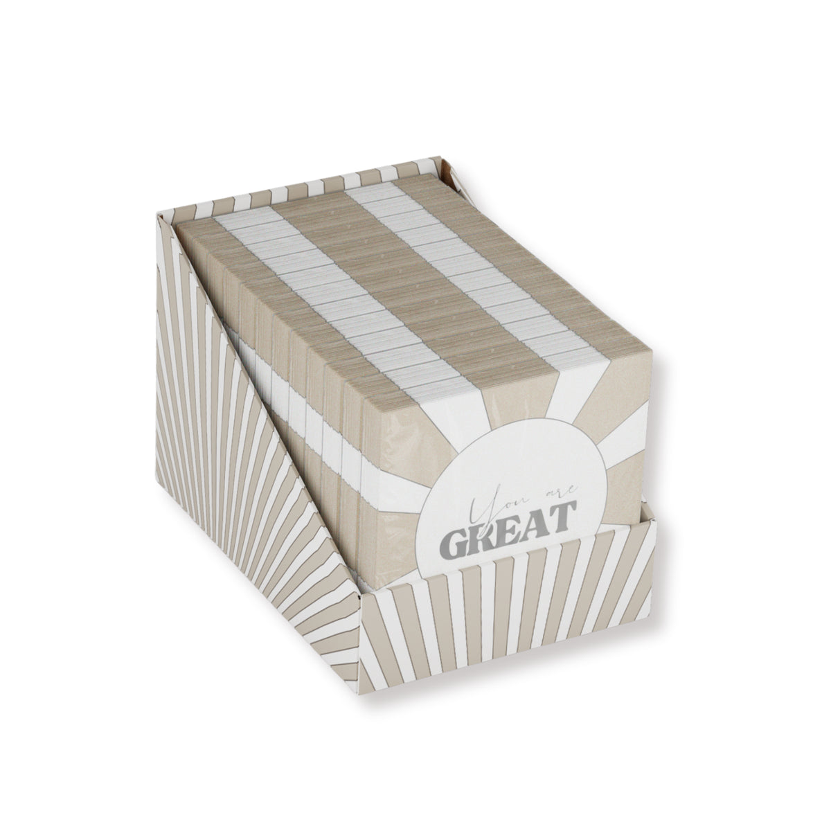 HOUSEVITAMIN SERVETTEN YOU ARE GREAT DISPLAY 12 PAKKEN