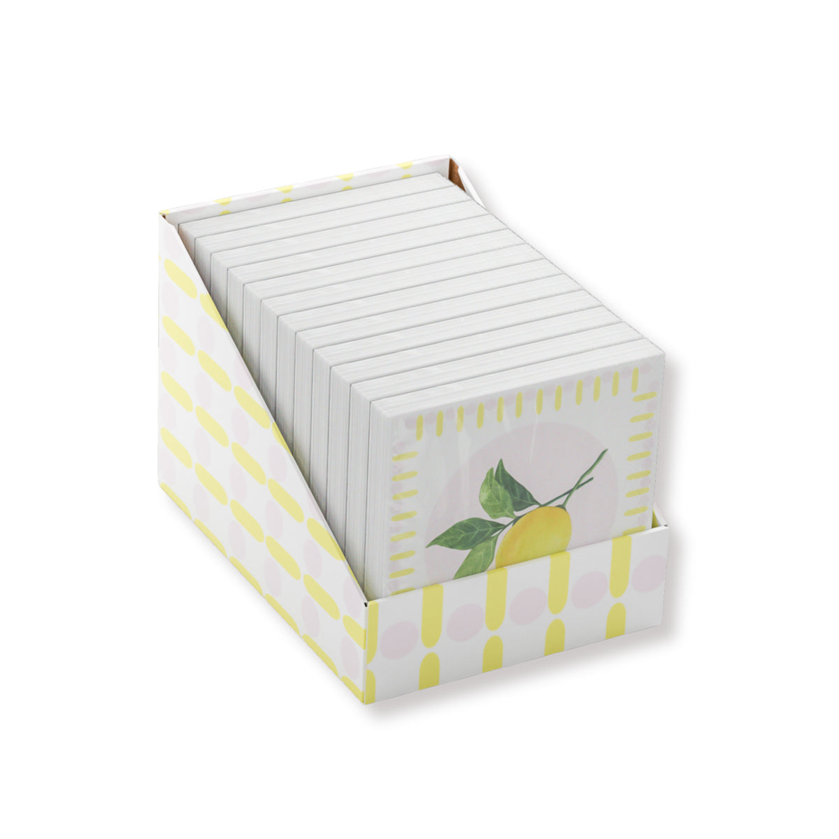 HOUSEVITAMIN SERVETTEN LEMON DISPLAY 12 PAKKEN