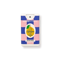 HOUSEVITAMIN ROOMSPRAY TESTER MINI LEMON/BERGAMOT/BASIL 14 ML