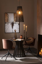 Tafel Connie mangohout donkerbruin - Tuincentrum Lopik