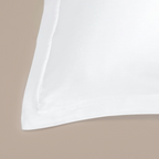 COCO & CICI TENCEL SATEEN KUSSENSLOOP WIT 40 X 80 CM