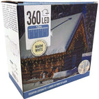 Ijspegel Verlichting 360 Led's - 12 Meter - Warm Wit