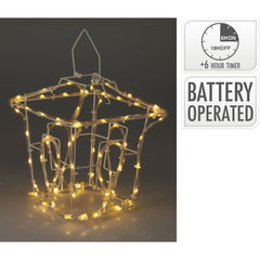 Kerstlantaarn - Led Slangverlichting Op Batterijen