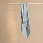 Coco & Cici - Tencel Sateen Kussensloop 70 x 60 cm - Kussenhoes - Lyocell - Extra Zacht & 100% Natuurlijk - Grijs Blauw - Tuincentrum Lopik