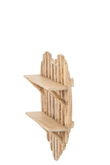 J-LINE WANDPLANK CHAMONIX HART VURENHOUT NATUREL 61 CM