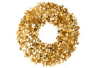J-LINE KERSTKRANS SPARKLING POLYSTYREEN/PET GOUD LARGE 75 CM