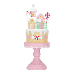 Cake house on table top