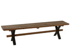 J-LINE BANK VINTAGE HOUT BRUIN 180 CM - Tuincentrum Lopik