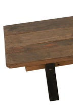 J-LINE BANK VINTAGE HOUT BRUIN 180 CM - Tuincentrum Lopik