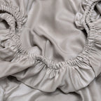COCO & CICI TENCEL SATEEN HOESLAKEN TAUPE 140 × 200 CM