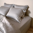 COCO & CICI TENCEL SATEEN HOESLAKEN BEIGE 210 X 210 X 30 CM
