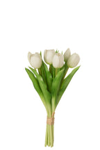 Bouquet Tulips 7Pieces Pu White Small - Tuincentrum Lopik